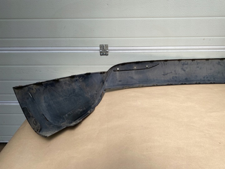 TESLA MODÈLE X SPOILER PARE-CHOCS ARRIÈRE DOUBLURE MOULURE LÈVRE PLAQUE DIFFUSEUR