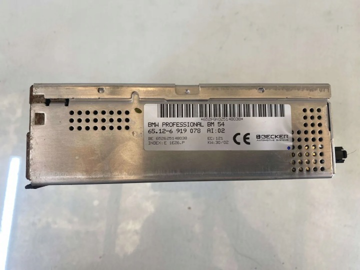 BMW X5 RADIO CD PLAYER. 2002 SUV 4/5DR 65126919078 (01-03) DIESEL 3.0D