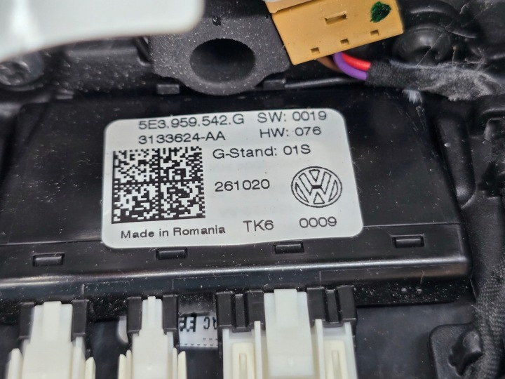 SKODA OCTAVIA IV RS KODIAQ VOLANT MULTIFONCTIONNELLE CUIR 5E3419093AR