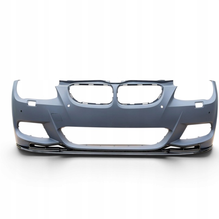 DOUBLURE PARE-CHOCS SPLITTER BMW E92 E93 RESTYLAGE KIT AVANT NOIR BRILLANT