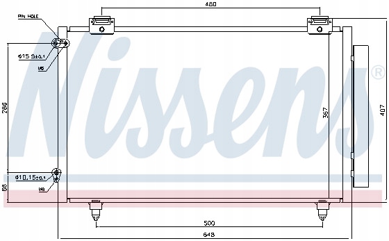 CONDENSADOR NISSENS 94719 