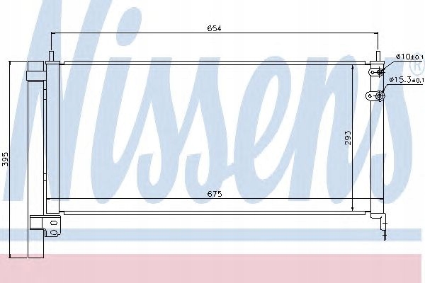 NISSENS DÉSHYDRATEUR CLIMATISATION LEXUS CT (ZWA10) (10-), TOYOTA AURIS (E15#)