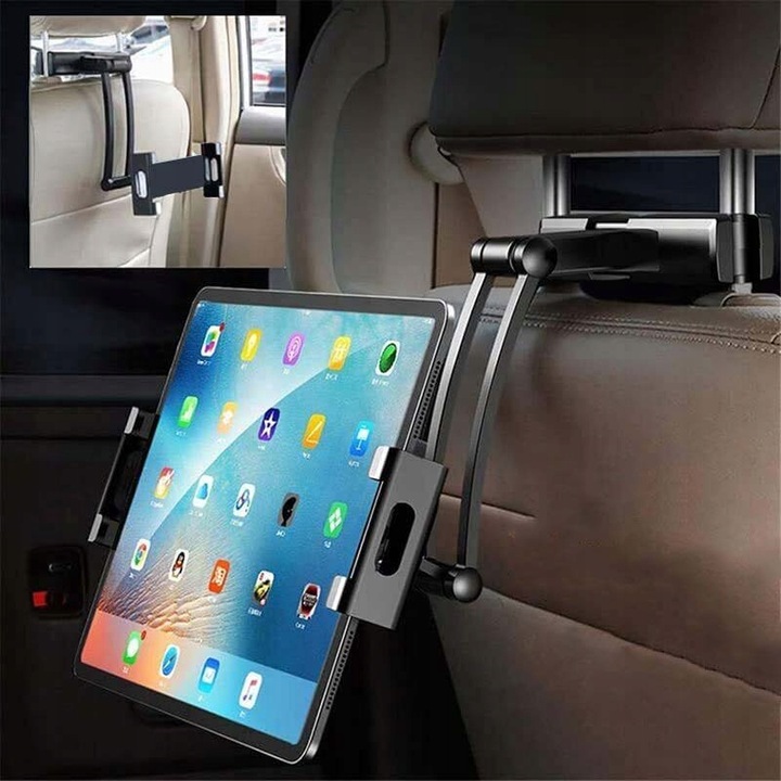 SOPORTE PARA TABLET TELÉFONO AL REPOSACABEZAS COCHE 