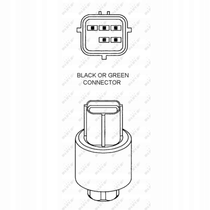 SENSOR PRESIÓN DE ACONDICIONADOR FIAT/ALFA 156 94- 