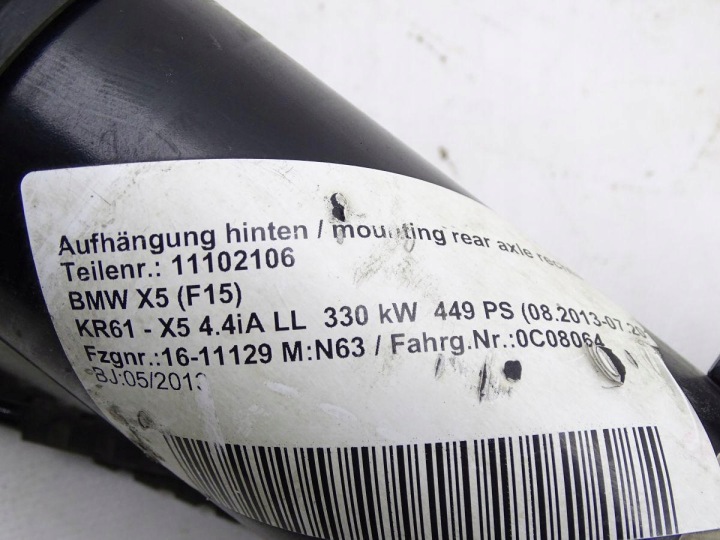 BMW X5 F15 13-18 AMORTISSEUR DROIT ARRIÈRE ORIGINAL 6863178