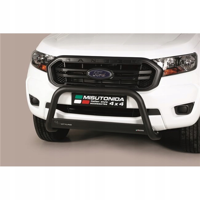 MITSUBISHI PAJERO 2007-2015 BULL BAR PARACHOQUE DIRECCIÓN EUROPA NEGRAS BUEN ESTADO 