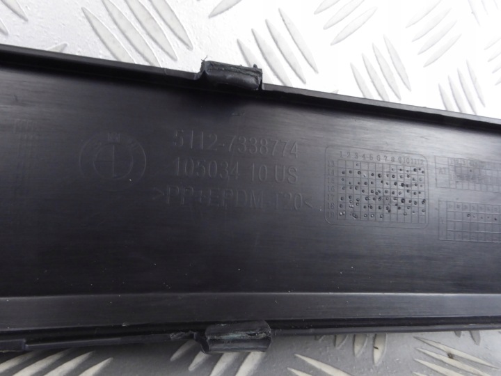 DOUBLURE PARE-CHOCS LÈVRE DIFFUSEUR ARRIÈRE BMW F25 X3 LCI
