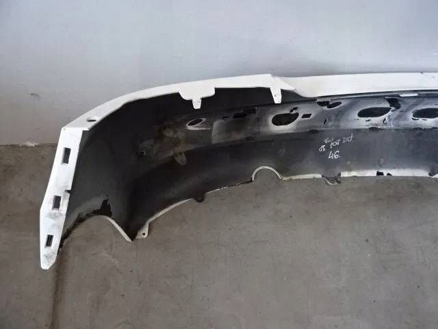 PARE-CHOCS ARRIÈRE PEUGEOT 207 BLANC BERLINE COMPACTE 3 PORTES NR46