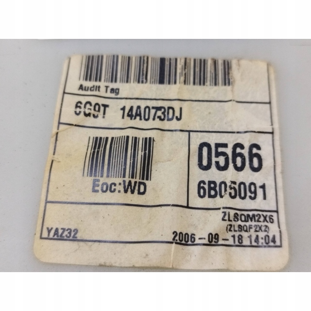 2007 FORD S-MAX CHÂSSIS MODULE FUSIBLES 6G9T14A073DJ