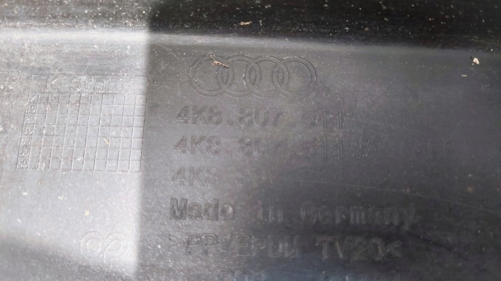 PARE-CHOCS ARRIÈRE ARRIÈRE AUDI A8 C8 18-23