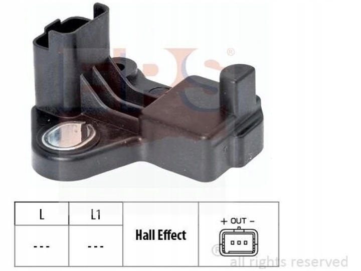 SENSOR POSICIÓN DE EJE CIGÜEÑAL FORD FOCUS II MK2 1.6 C-MAX I MK1 1.6 