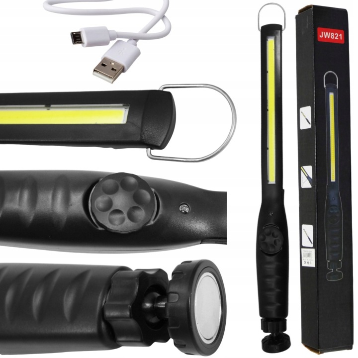 PHARE ATELIER LAMPE DE POCHE LED COB 900 USB AIMANT