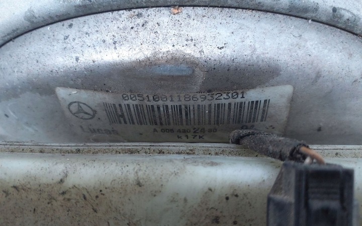 2000 MERCEDES-BENZ AVEC W220 SERVO FREIN A0054302430