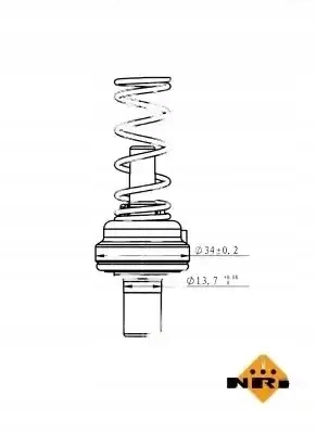 NRF 725085 THERMOSTAT FLUIDE REFROIDISSANT