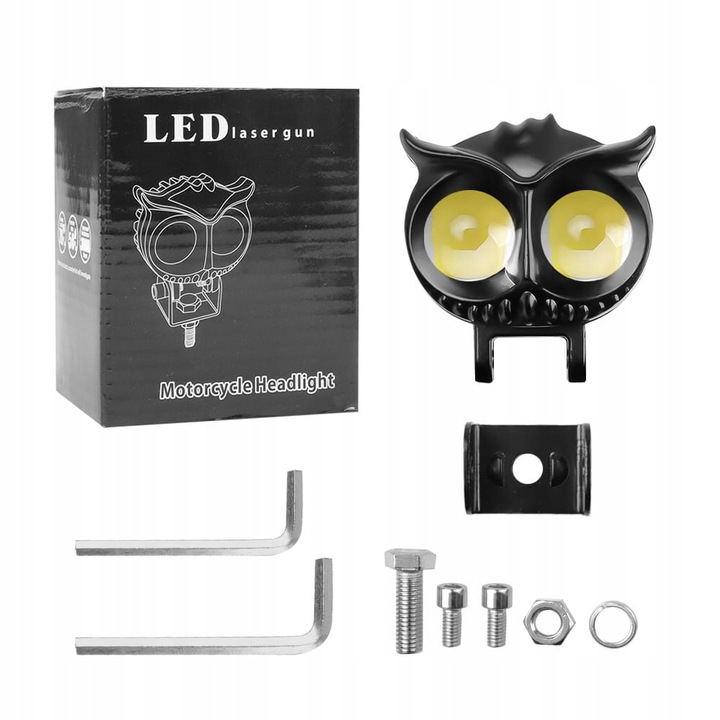 JUEGO 2 PIEZAS HALÓGENO FARO EN FUNCIONAMIENTO SOWA DIODO LUMINOSO LED 24W 12-24 