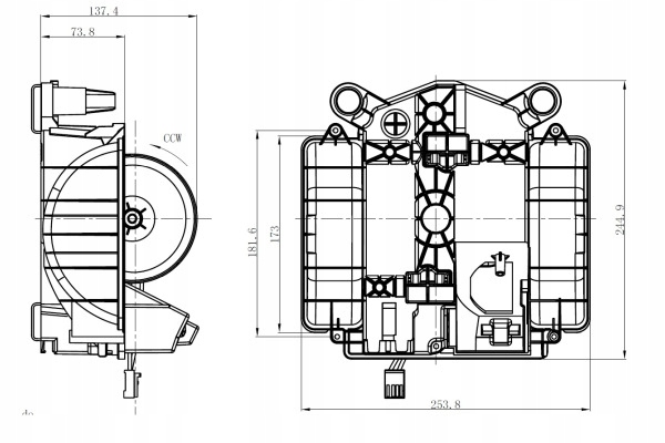 SOPLADOR MERCEDES S-CLASS W222 13- 