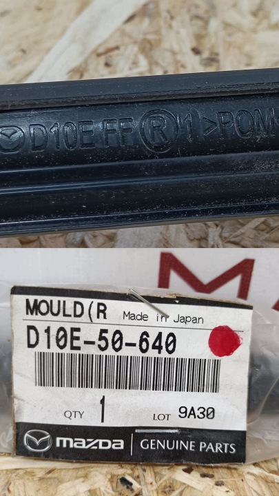 MAZDA CX-3 16- MOULURE RACLOIR PORTES DROIT AVANT D10E-50-640