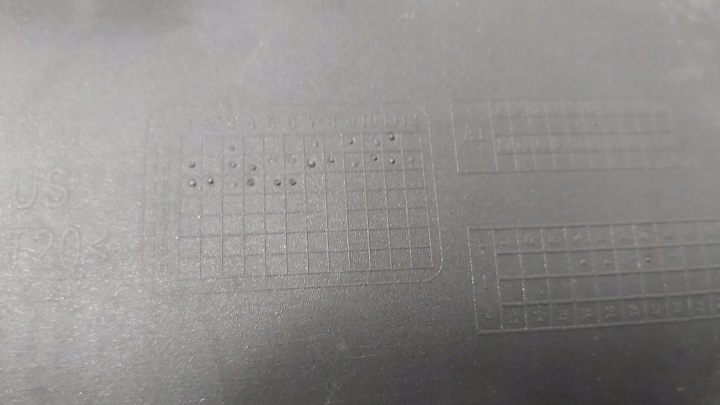 DOUBLURE DIFFUSEUR PARE-CHOCS ARRIÈRE BMW X4 F26 MODULE