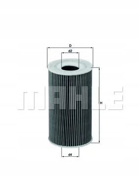 FILTRE HUILES KNECHT OX 128/1D OX1281D