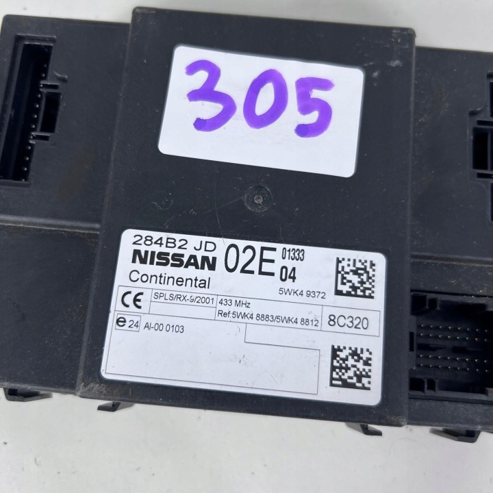 CONTRÔLEUR MODULE CONFORT NISSAN QASHQAI J10 X-TRAIL R51 OE 284B2JD02E