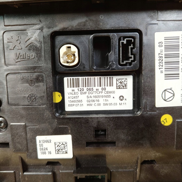 MONITEUR CITROEN C3 9812006580