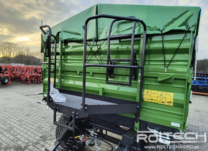 REMORQUE ROLNICZA PRONAR PT610 PT612 T680 10T 12T 14T BÂCHE MODÈLE 2026