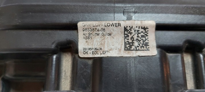 BMW X5 G05 X6 G06 LIFT LCI POUTRE AVANT JALOUSIE STORE INFÉRIEURE