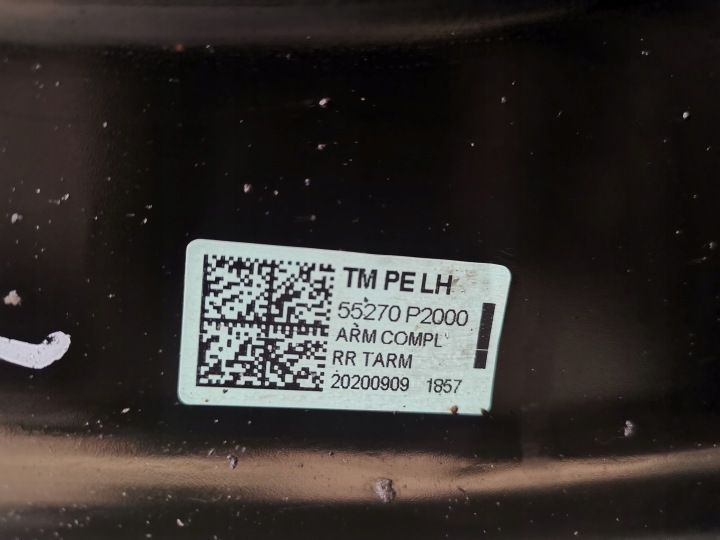 HYUNDAI SANTA FE IV LIFT 21- ROTULE DE DIRECTION ARRIÈRE ARRIÈRE GAUCHE BRAS DE SUSPENSION AMORTISSEUR
