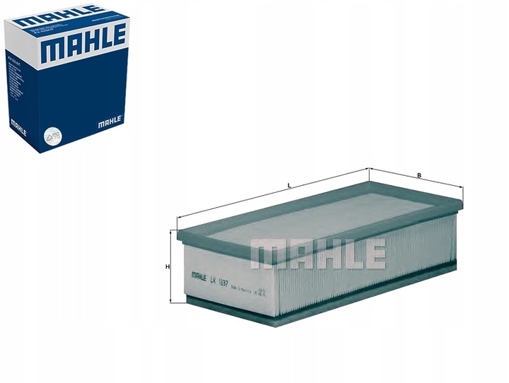 MAHLE FILTRE D'AIR TA1686 AG1719 AP1781 CA10224 photo 1 - milautoparts-fr.ukrlive.com