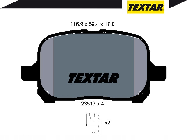 ZAPATAS HAM. TOYOTA P. CAMRY- PREVIA 2.2- 3.0 96- 03 