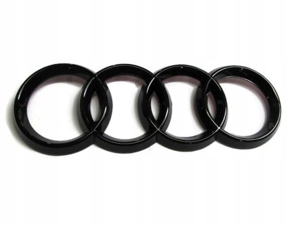 EMBLÈME SUR RADIATEURS INSIGNE LOGO NOIR AUDI A3 A4 S4 A5 A6 8W0071801