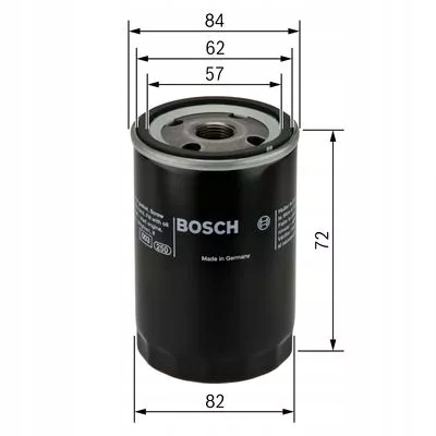 FILTRO ACEITES BOSCH 0451103316 PARA MITSUBISHI/HYUNDAY 