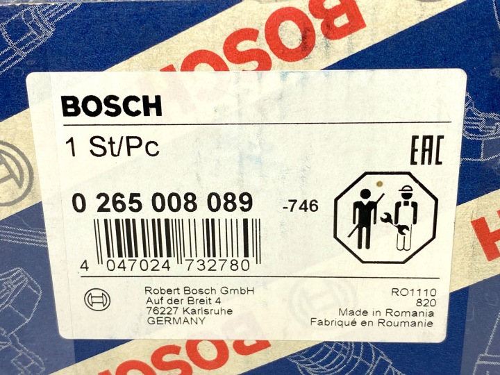 CAPTEUR VITESSE TOURNANT BOSCH 0 265 008 089