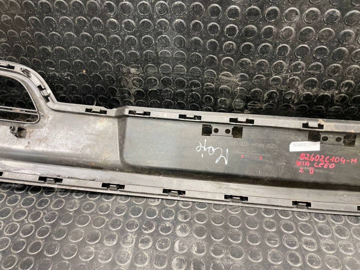 KIA PROCEED PRO CEED II 2 12-18 SPOILER MOULURE DOUBLURE PARE-CHOCS ARRIÈRE ARRIÈRE