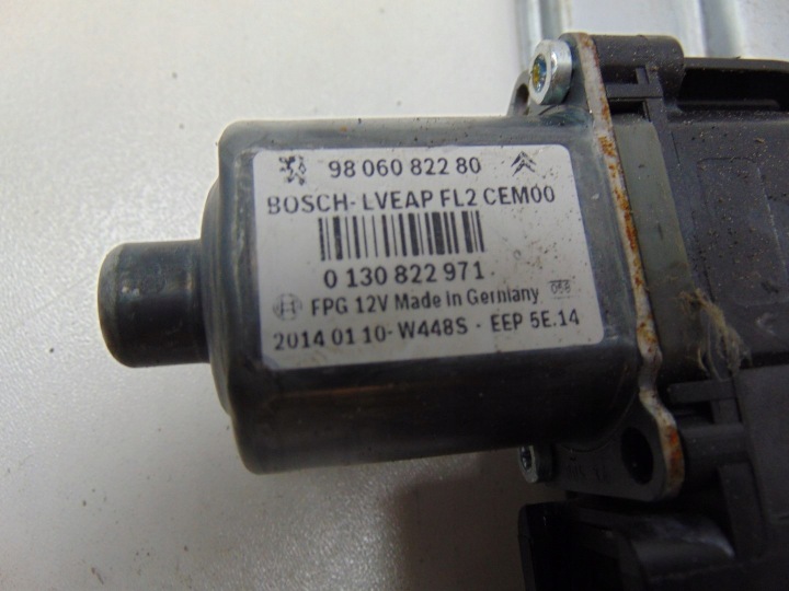 MÉCANISME VITRES GAUCHE ARRIÈRE PEUGEOT 2008 1 2014R 9806082280 EUROPE