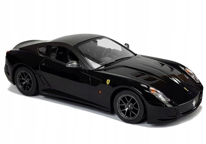 AUTO R\/C FERRARI 599 GTO RASTAR 1:14 JUODI NA PIL nuotrauka 3