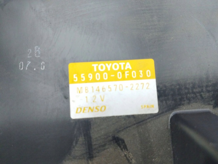 TOYOTA COROLLA VERSO AR10 PANNEAU CLIMATISATION 2005 559020F010C