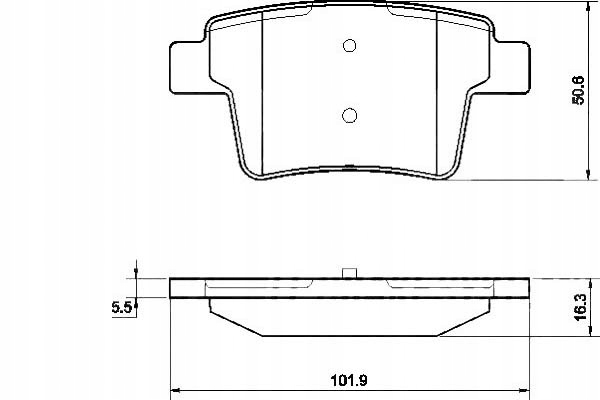 PADS BRAKE FORD MONDEO III 04-07 REAR photo 9 - milautoparts-fr.ukrlive.com