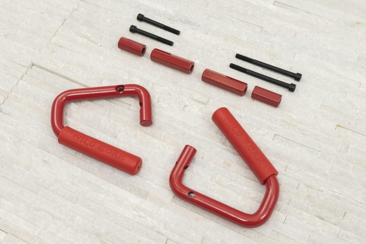 JEEP WRANGLER JK 2 PORTES POIGNÉES ARRÊT ROAD ROUGES