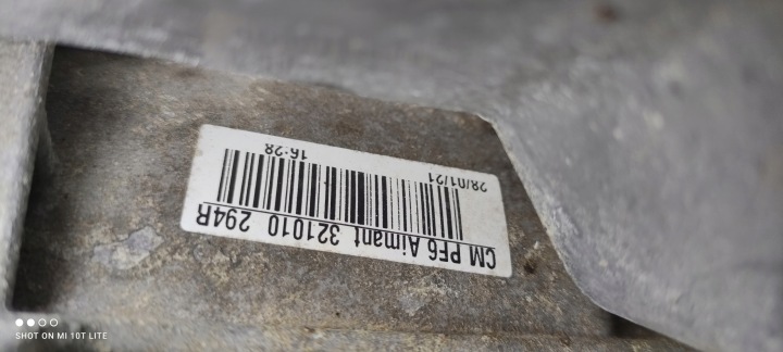 RENAULT TRAFIC III 2.0 DCI 2019-2024 BOÎTE DE VITESSES PF6068 320104387R