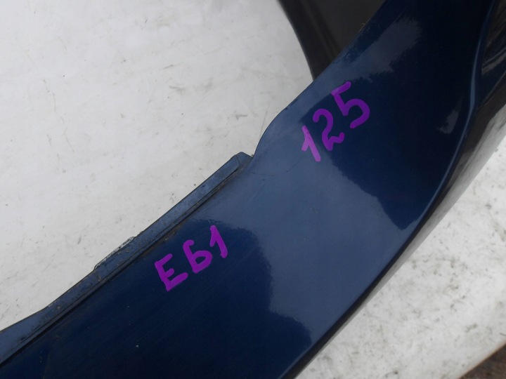 PARE-CHOCS ARRIÈRE ARRIÈRE 7060758 BMW E61 MYSTICBLAU 125