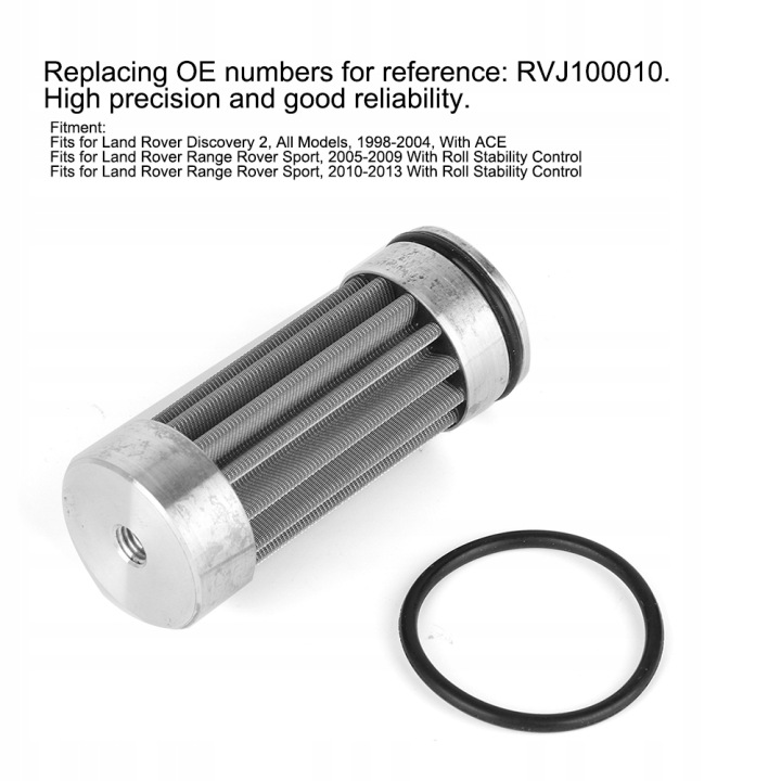 ACE COMPRESSOR VALVE BLOCK FILTRE RVJ100010 CONVIENT VERS LAND ROVER HE