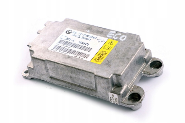 BMW E60 E61 E63 MODULE CONTRÔLEUR CAPTEUR COUSSINS D'AIR AIRBAG 6939287