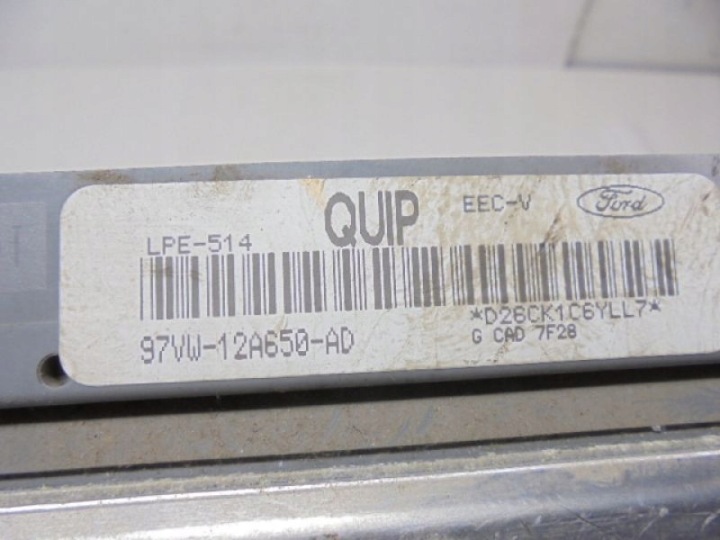 GALAXY MK1 ORDINATEUR 97VW-12A650-AD 2,3 16V QUIP