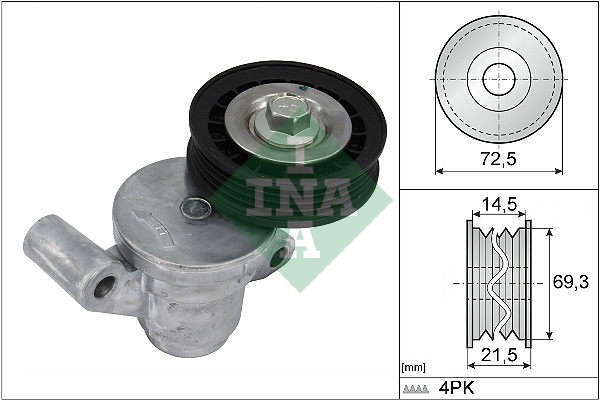 534 0705 10 TENSOR CORREA WIELOROWKOWEGO FORD 