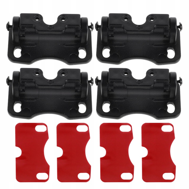 4SET UNIVERSEL NOIR RÉGLABLE ARRIÈRE POIGNÉE VERS MONTAGE CAMÉRAS AUTOMOBILE