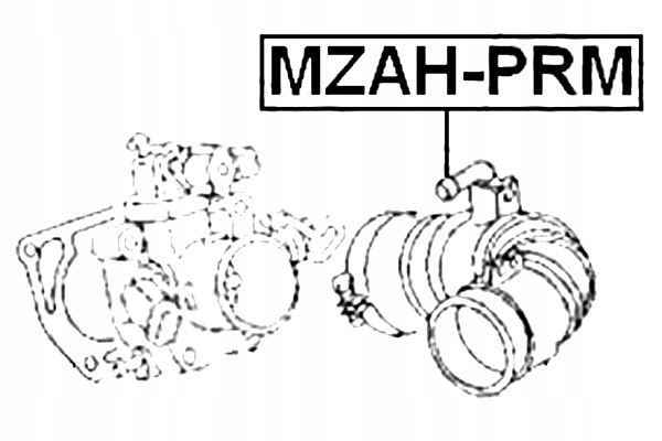 DISTRIBUIDOR DE FILTRO AIRE MAZDA FAMILIA BJ 1998-2000 JP FEBEST 