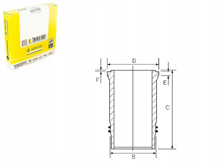 BLOQUE SILENCIOSO CILINDRO MAN E2000 EL F2000 F90 F90 UNTERFLUR HELICON HOCL 