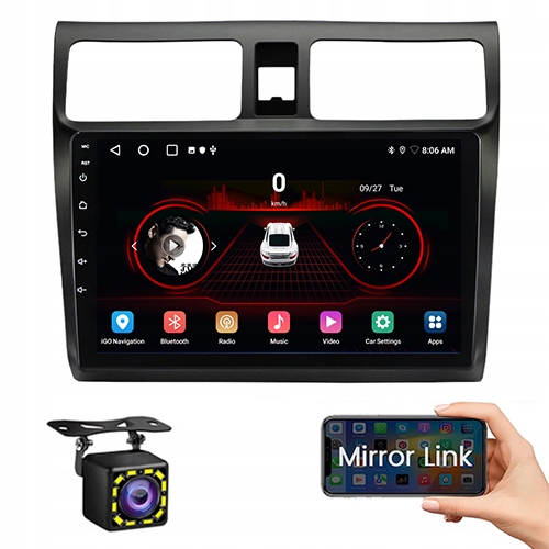 SUZUKI SWIFT 2004-2010 RADIO ANDROID GPS BT 2/32GB 