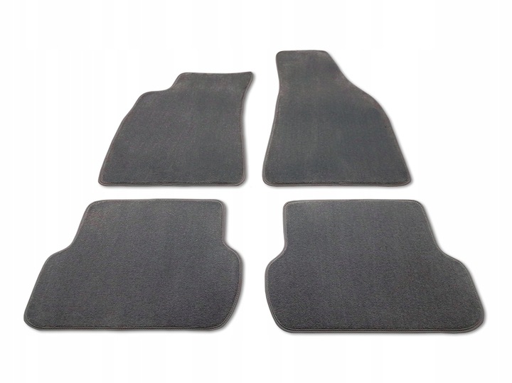 ALFOMBRILLAS DE FELPA PREMIUM MERCEDES 190 W201 COLOR NEGRO 